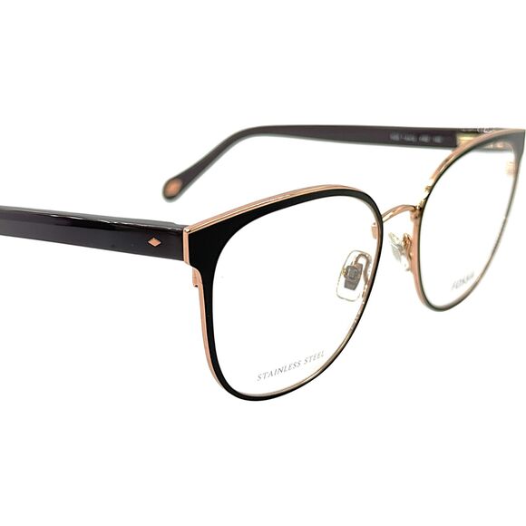 Fossil Fos 7164 G Womens Metal Eyeglass Frame 0FRE Matte Grey 52-17